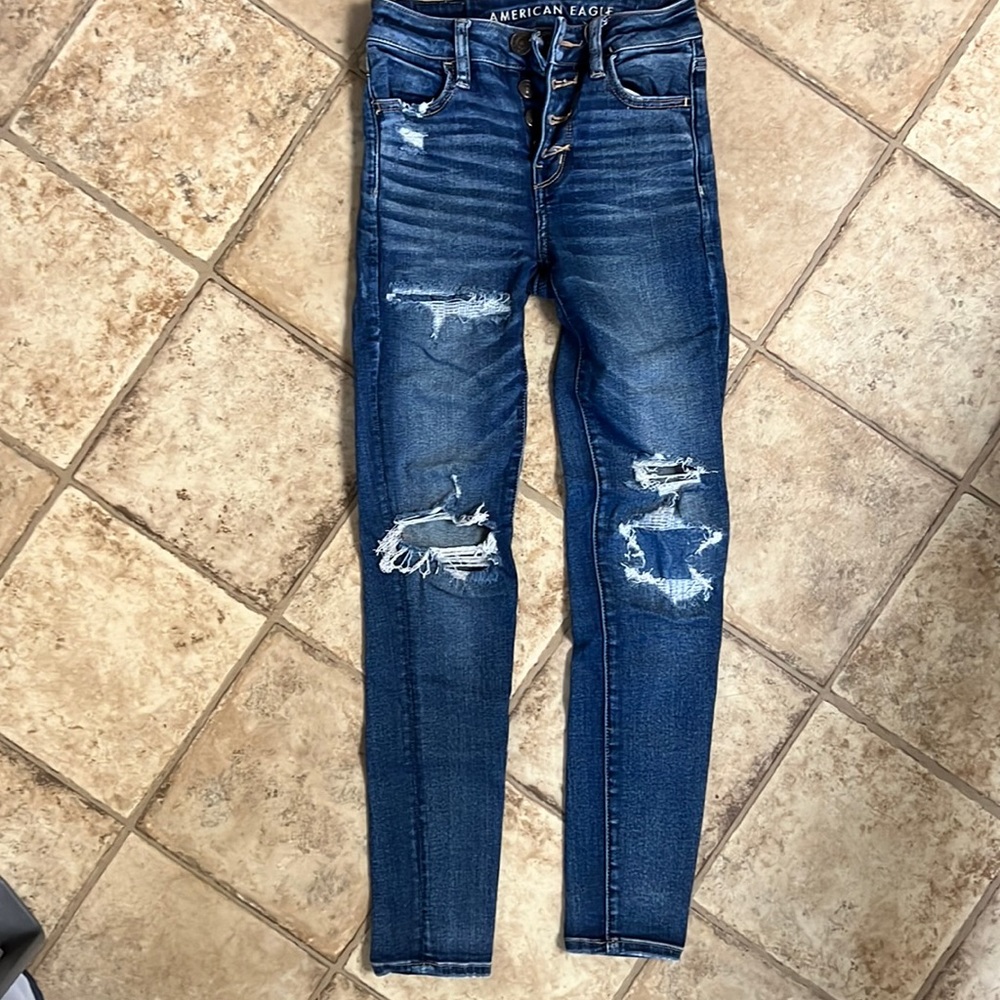 American Eagle jeans size 00 short.